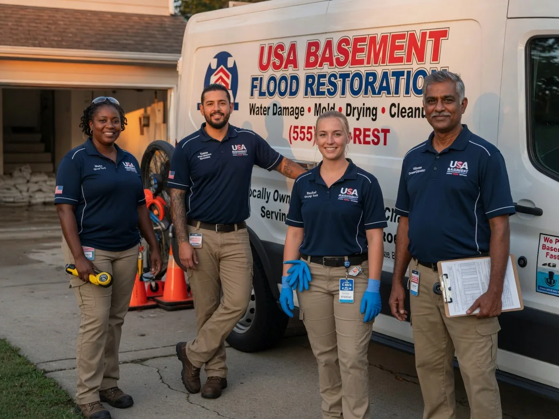 Basement Flood Cleanup company in Red Bud, IL